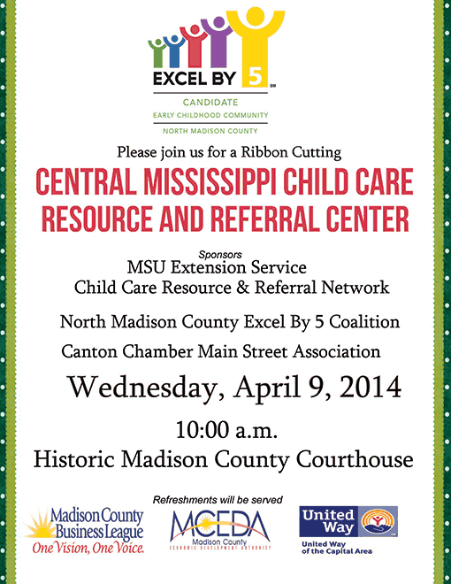 Central Mississippi Child Care Resource and Referral Center Ribbon Cutting