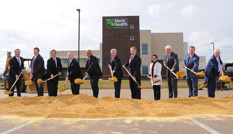 Merit Health Madison Breaks Ground On New Medical Office Building Madison County Business League Foundation